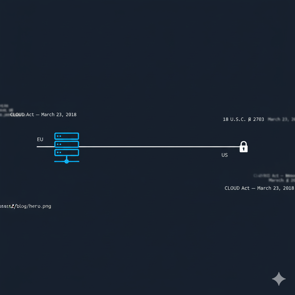 The CLOUD Act: What Every EU Law Firm Must Know